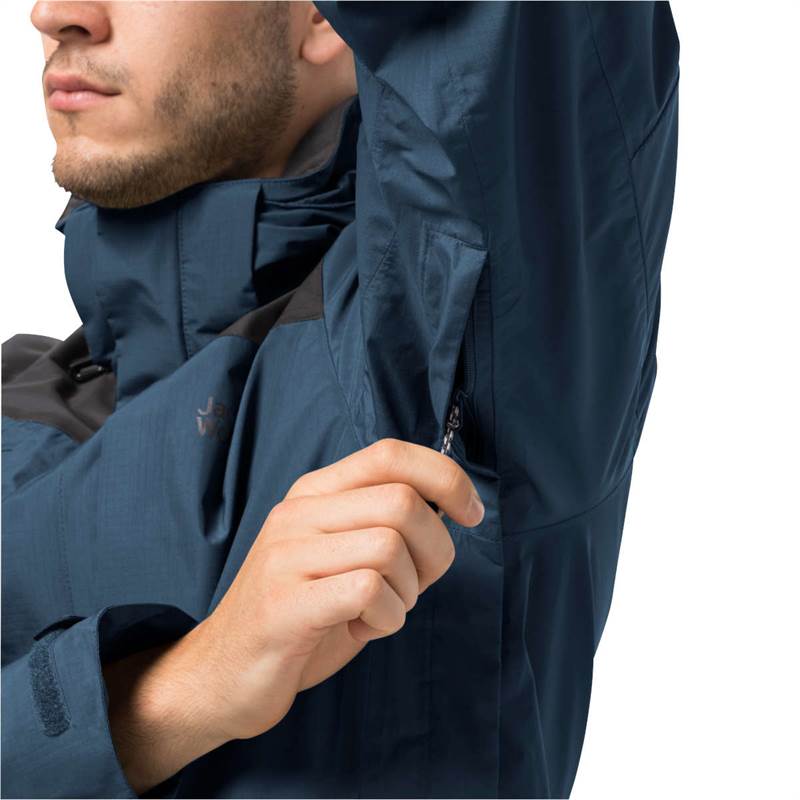 Jack Wolfskin Mens Activate Tour Waterproof Jacket-3